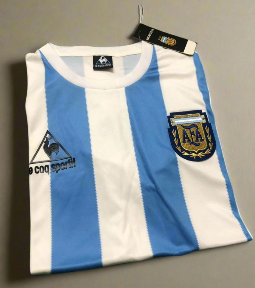 Argentina 1986 Home World Cup Retro Jersey