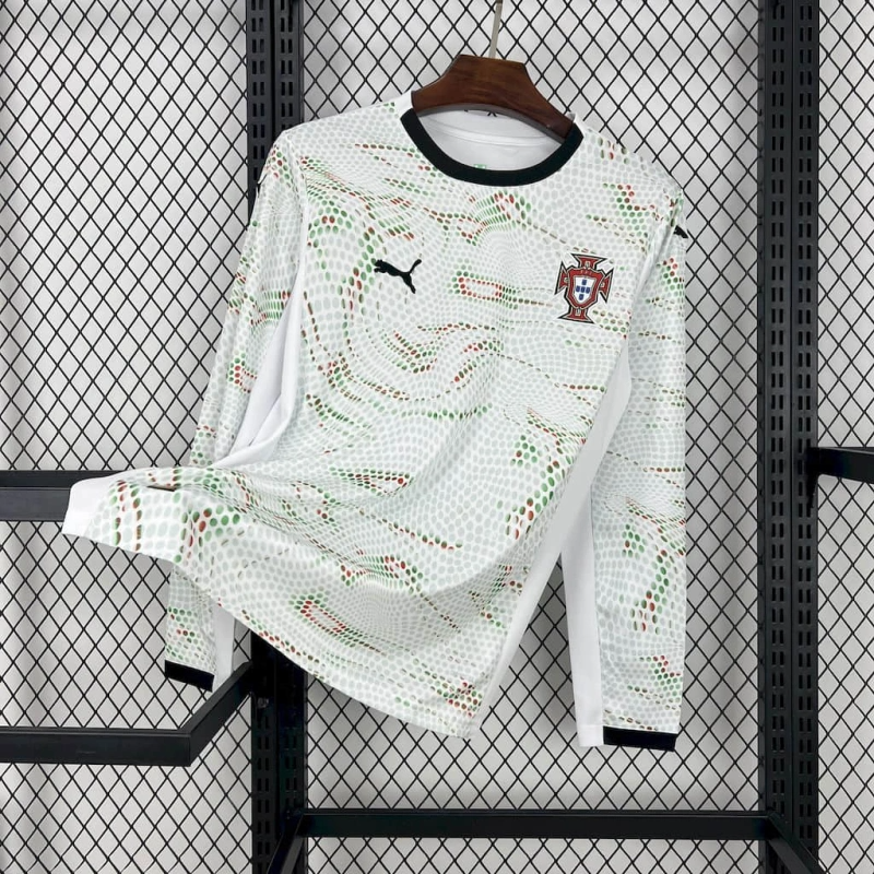 Portugal National Team Jersey Away 2025 Season FULL SLEEVE