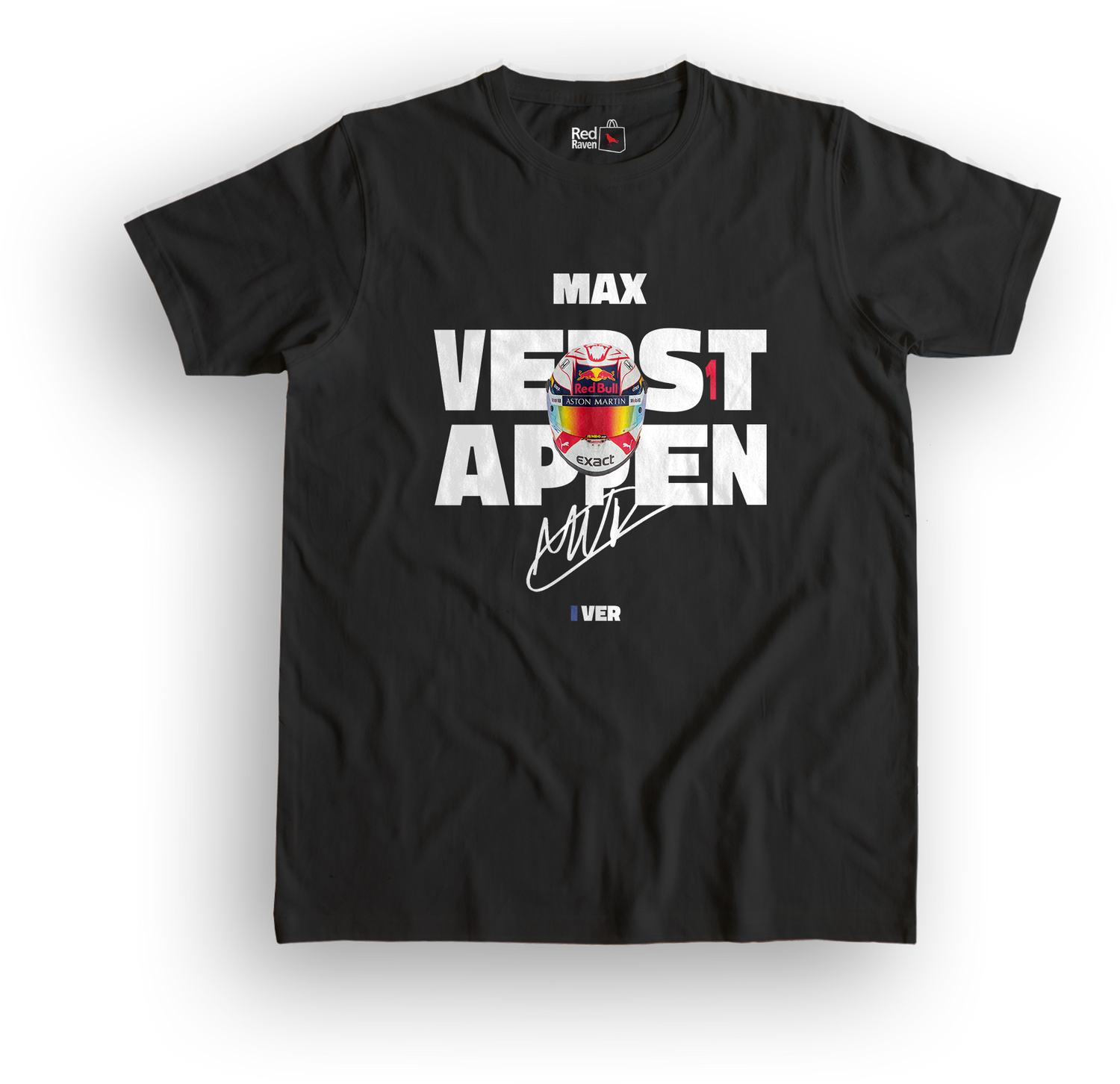 Max Verstappen Helmet Graphic Unisex T-Shirt