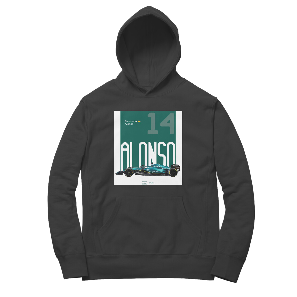 Fernando Alonso 2023 Car Unisex Hoodie