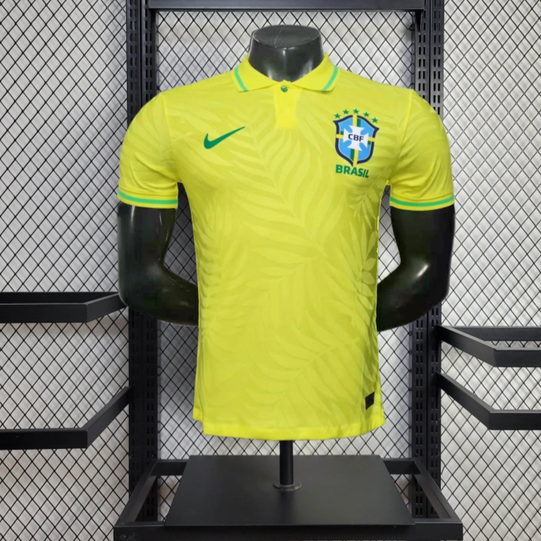 Brazil Home POLO Jersey 2025 PLAYER VERSION