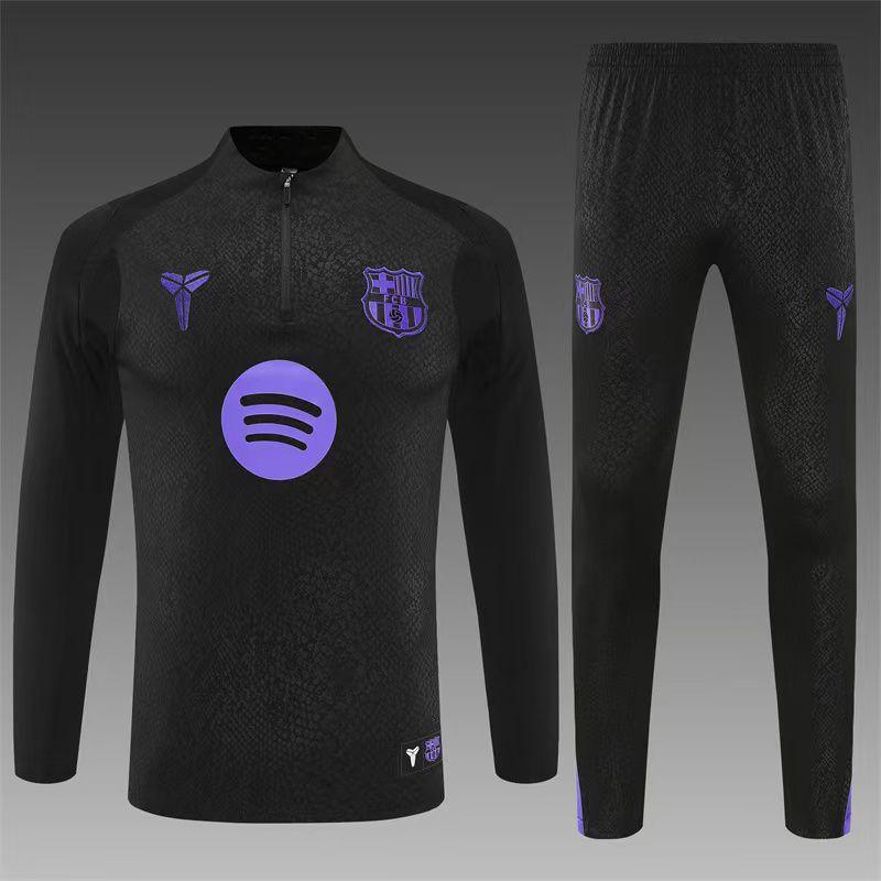 FCB x Kobe Bryant Black Training Suit 25 26 Season