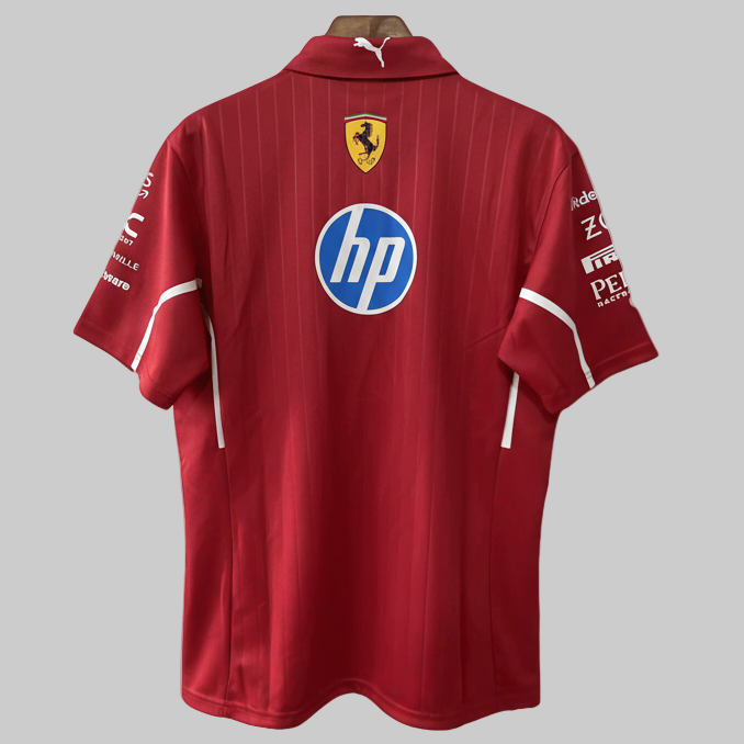 Ferrari F1 2025 Team Red Edition Polo Shirt