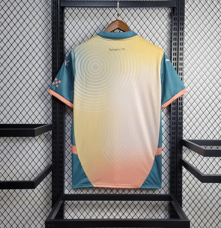 Manchester City Football Jersey Fourth 24 25 Season