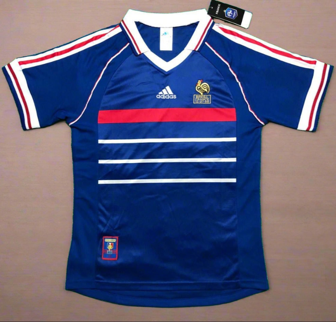 France 1998 World Cup Home Retro Jersey