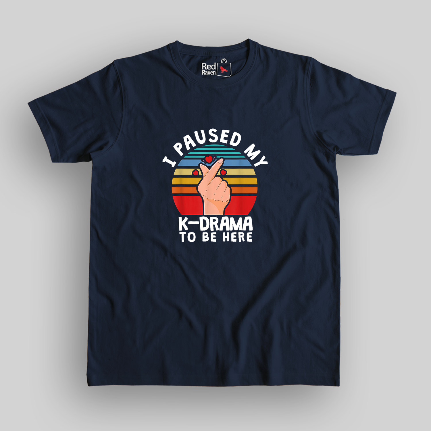 I paused my K-Drama to be here Unisex T-Shirt