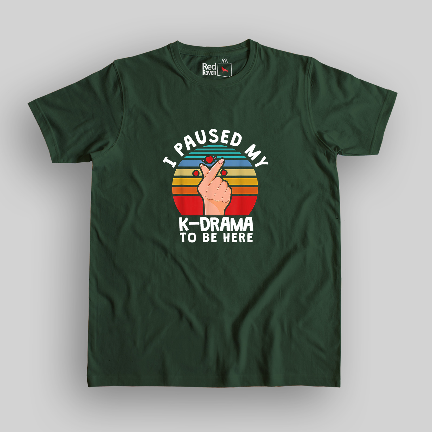 I paused my K-Drama to be here Unisex T-Shirt