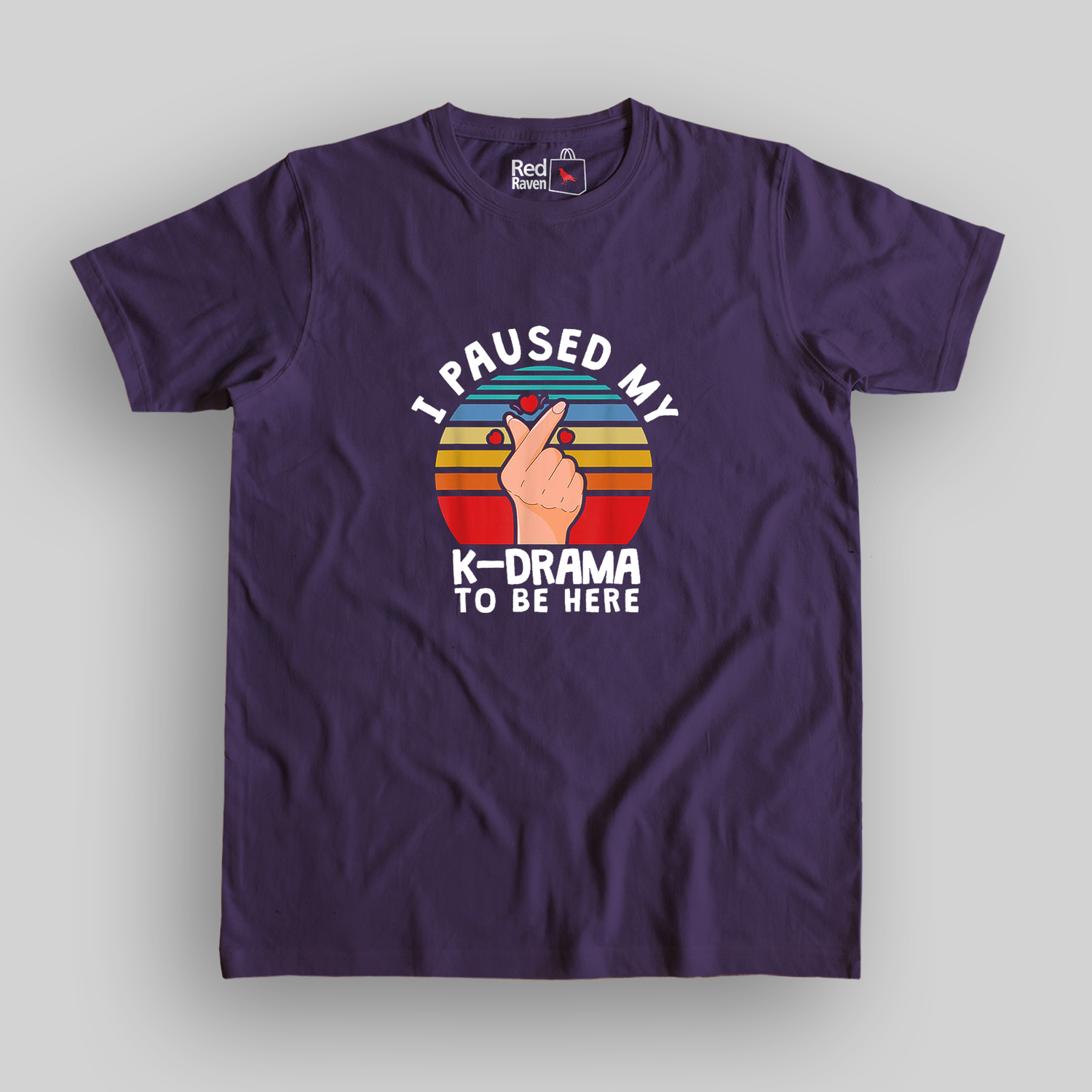 I paused my K-Drama to be here Unisex T-Shirt