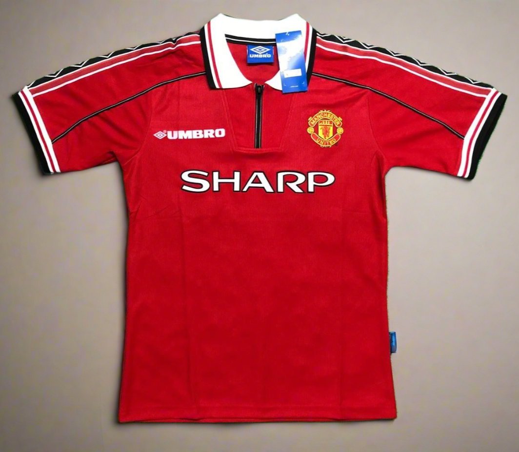 Manchester United BECKHAM 7 1998 Home Retro Jersey