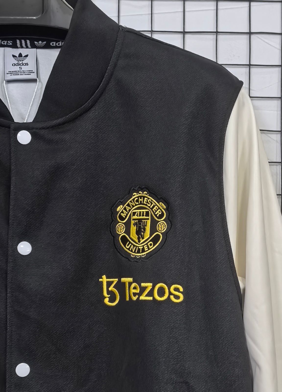 Manchester United Black & White Jacket 25 26 Season