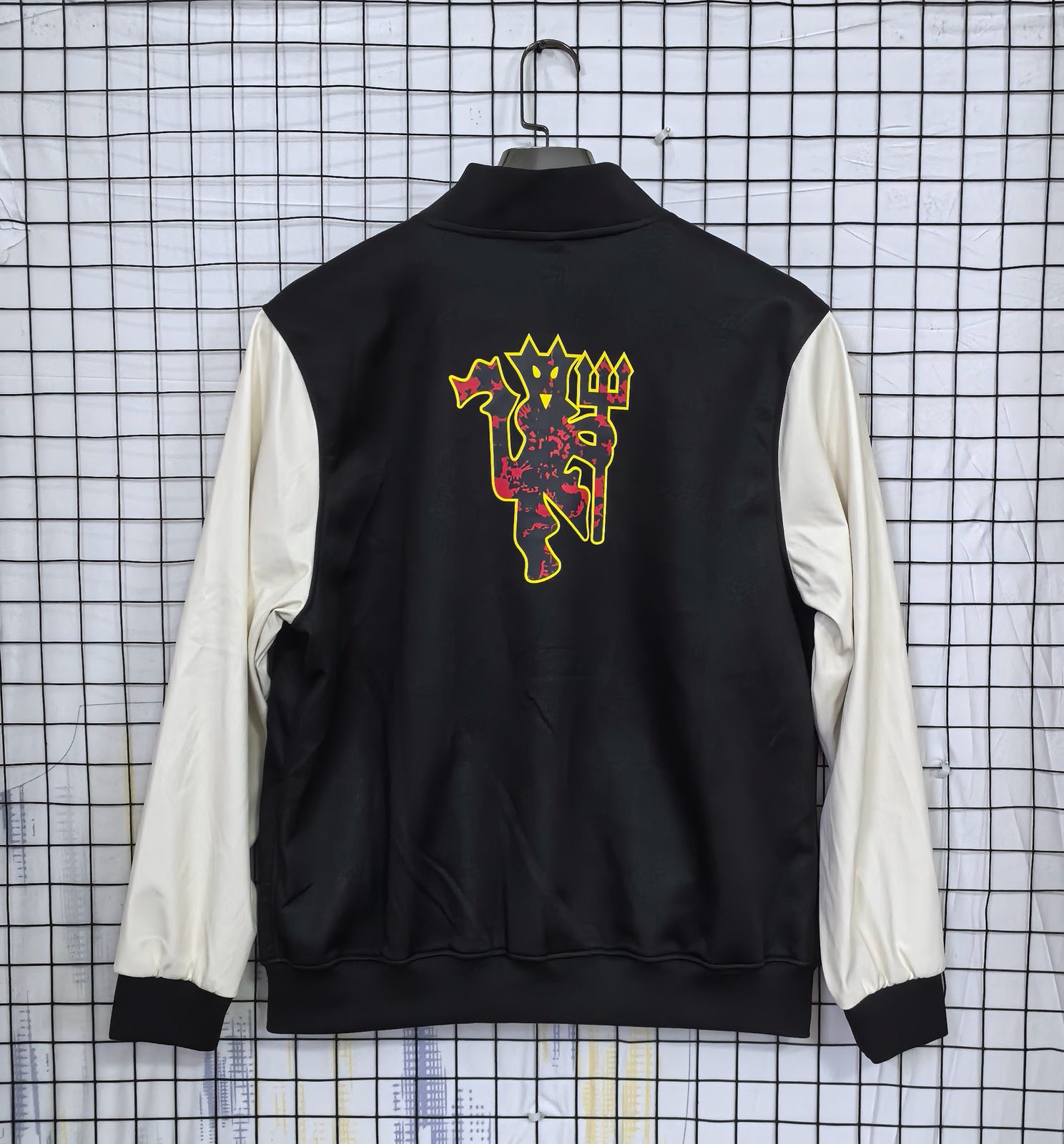 Manchester United Black & White Jacket 25 26 Season