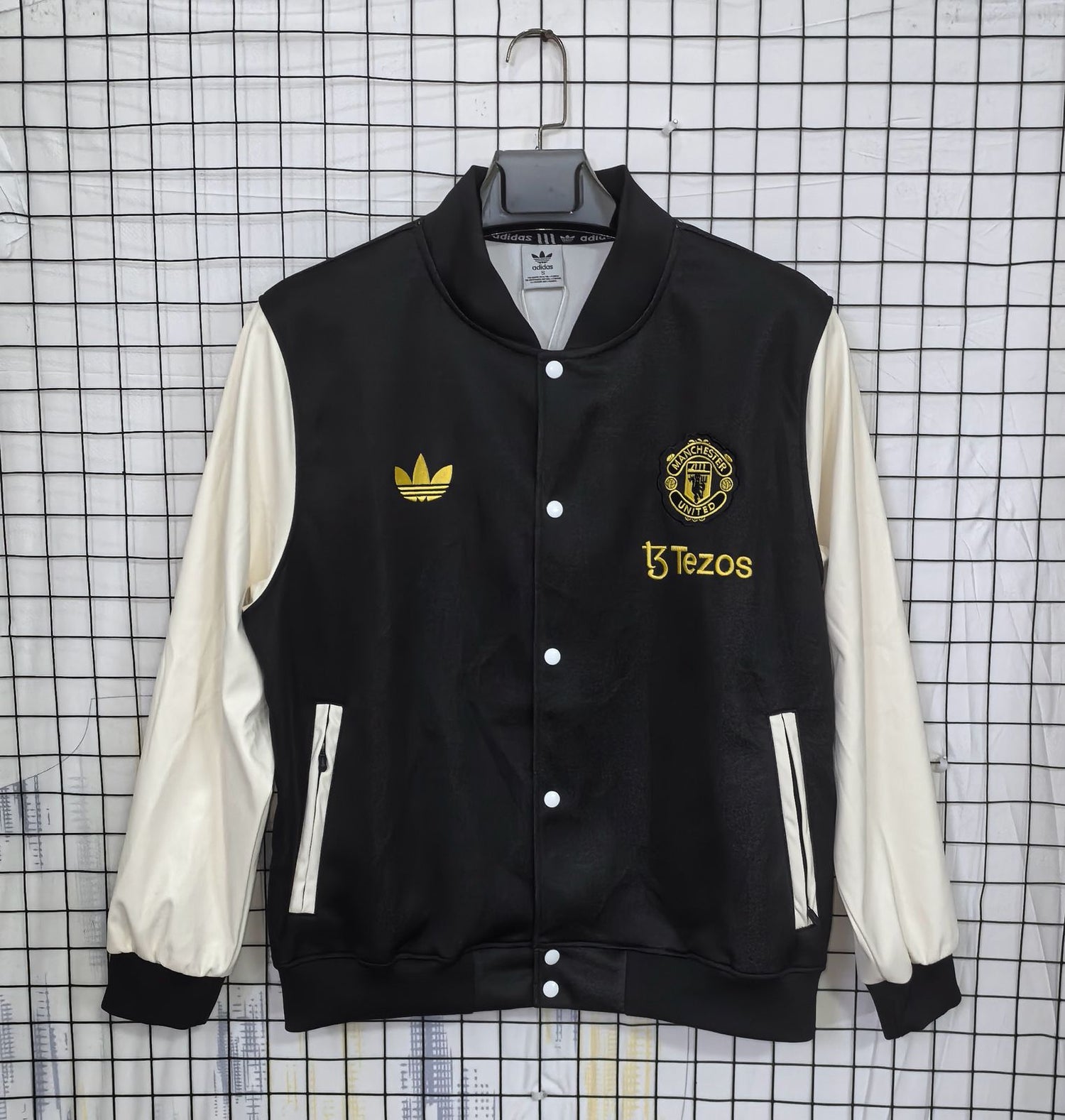 Manchester United Black & White Jacket 25 26 Season