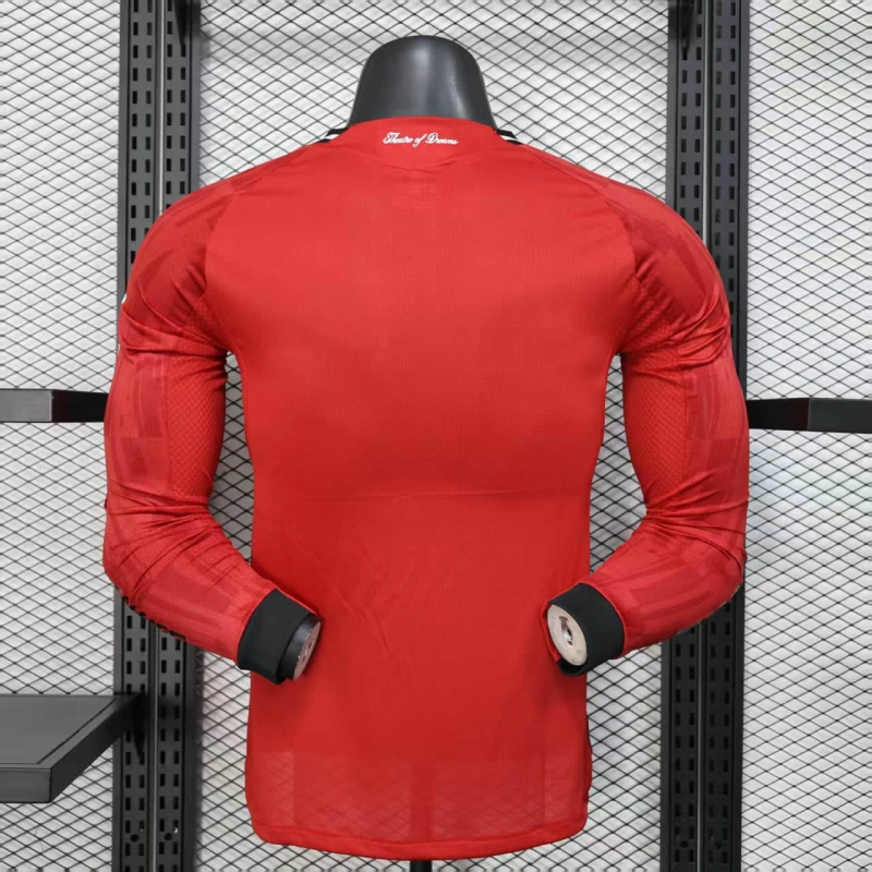 Manchester United Jersey Home 25 26 Season FULL SLEEVE PLAYER VERSION