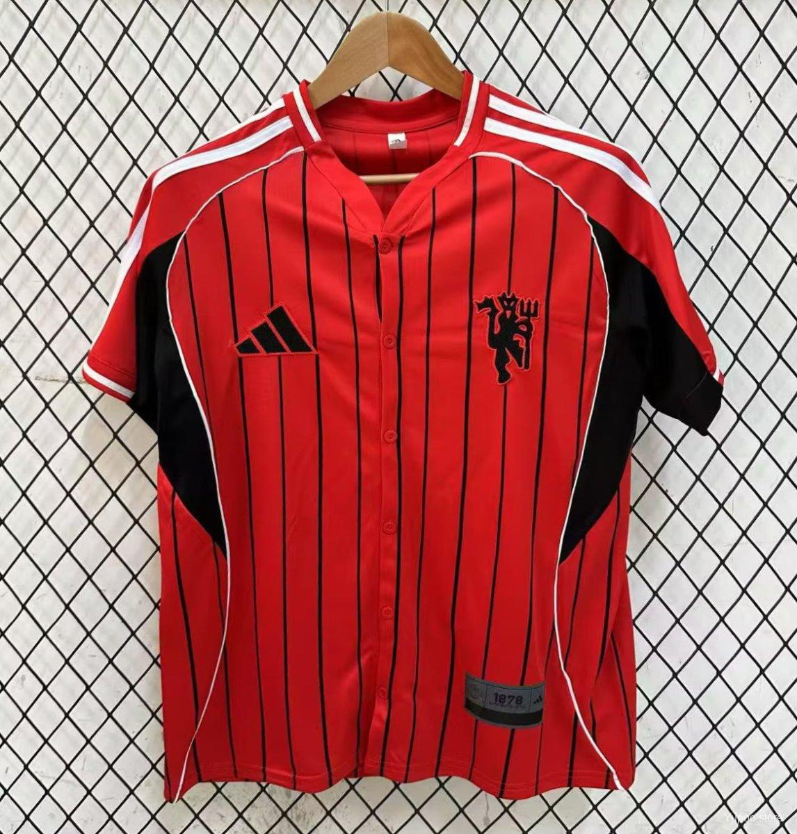 Manchester United US Pack Baseball Jersey 25 26 Season