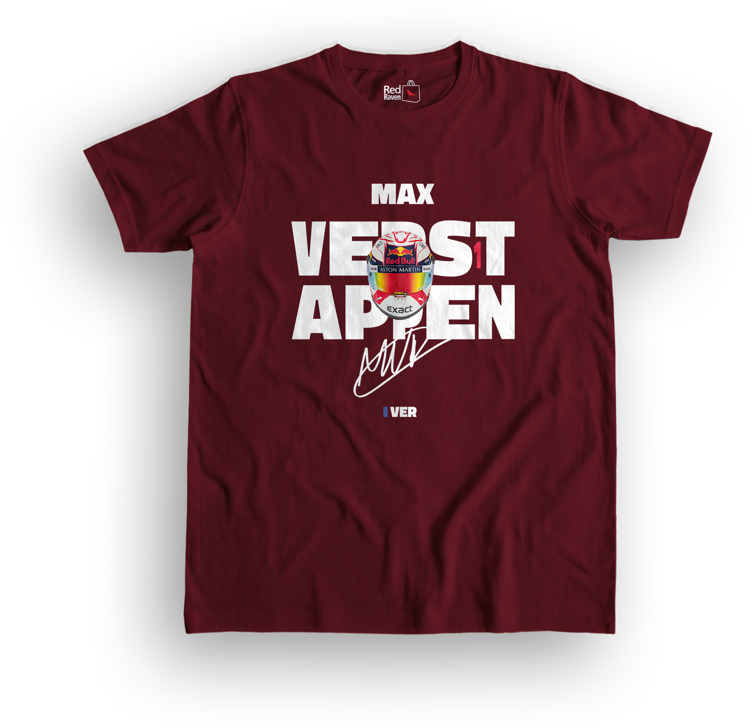 Max Verstappen Helmet Graphic Unisex T-Shirt