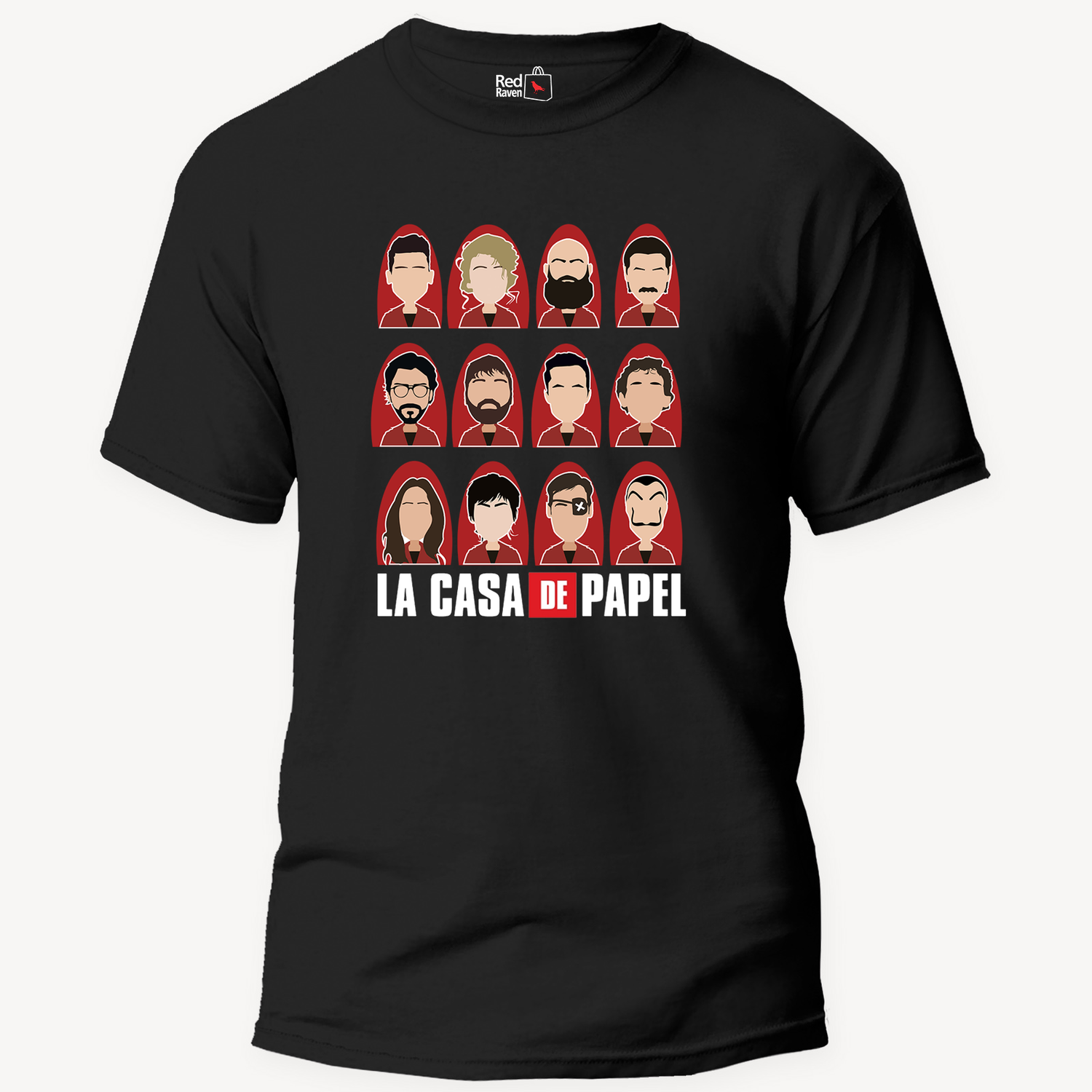 Money Heist Graphic Characters - Unisex T-Shirt