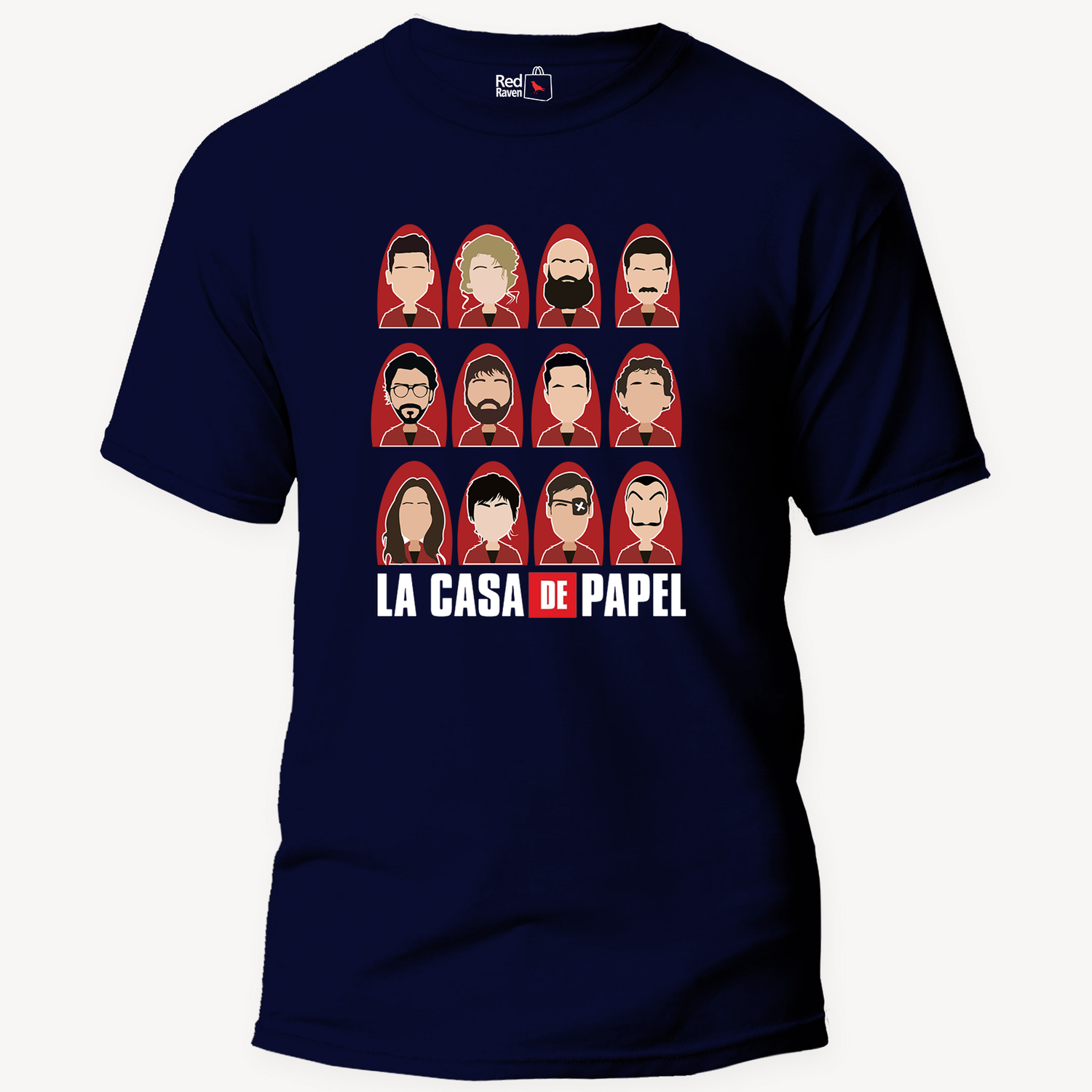 Money Heist Graphic Characters - Unisex T-Shirt