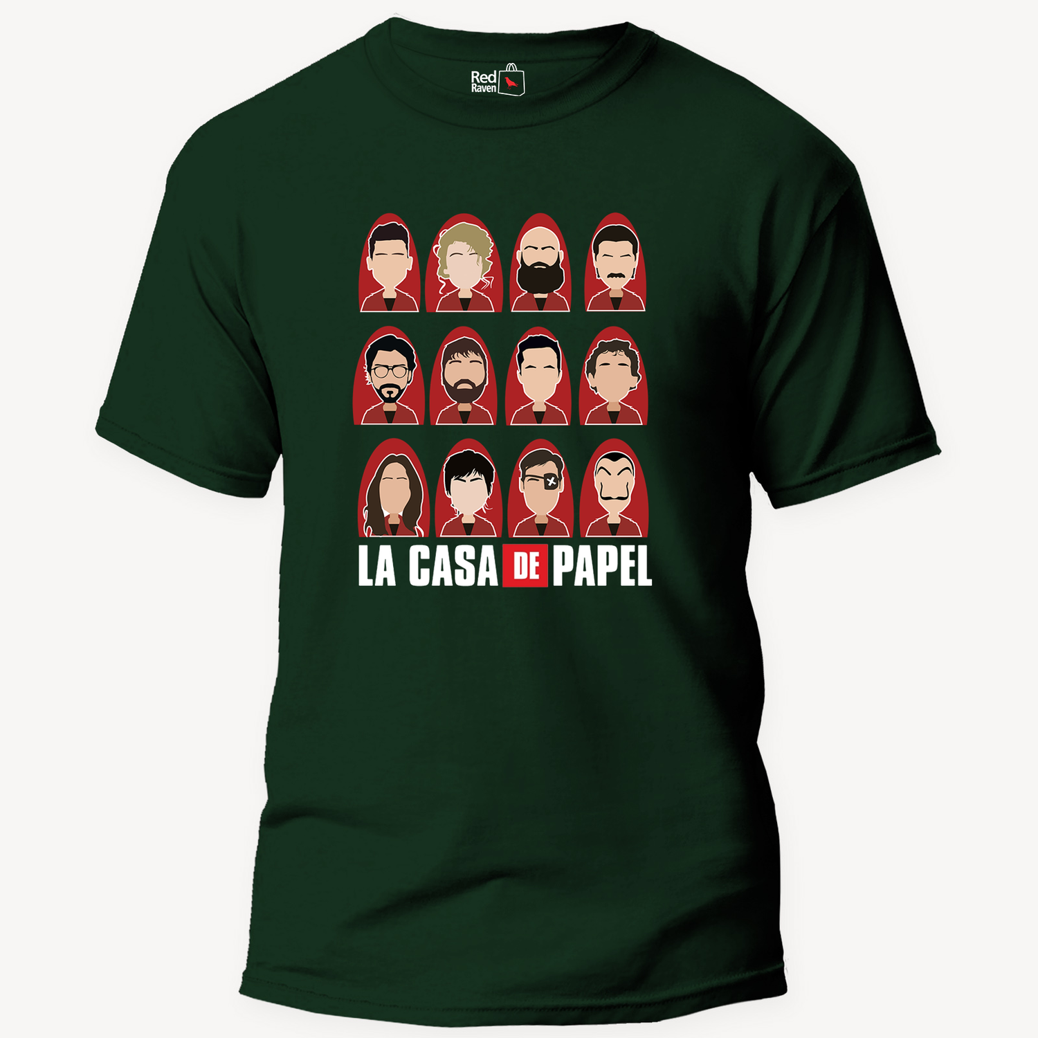 Money Heist Graphic Characters - Unisex T-Shirt