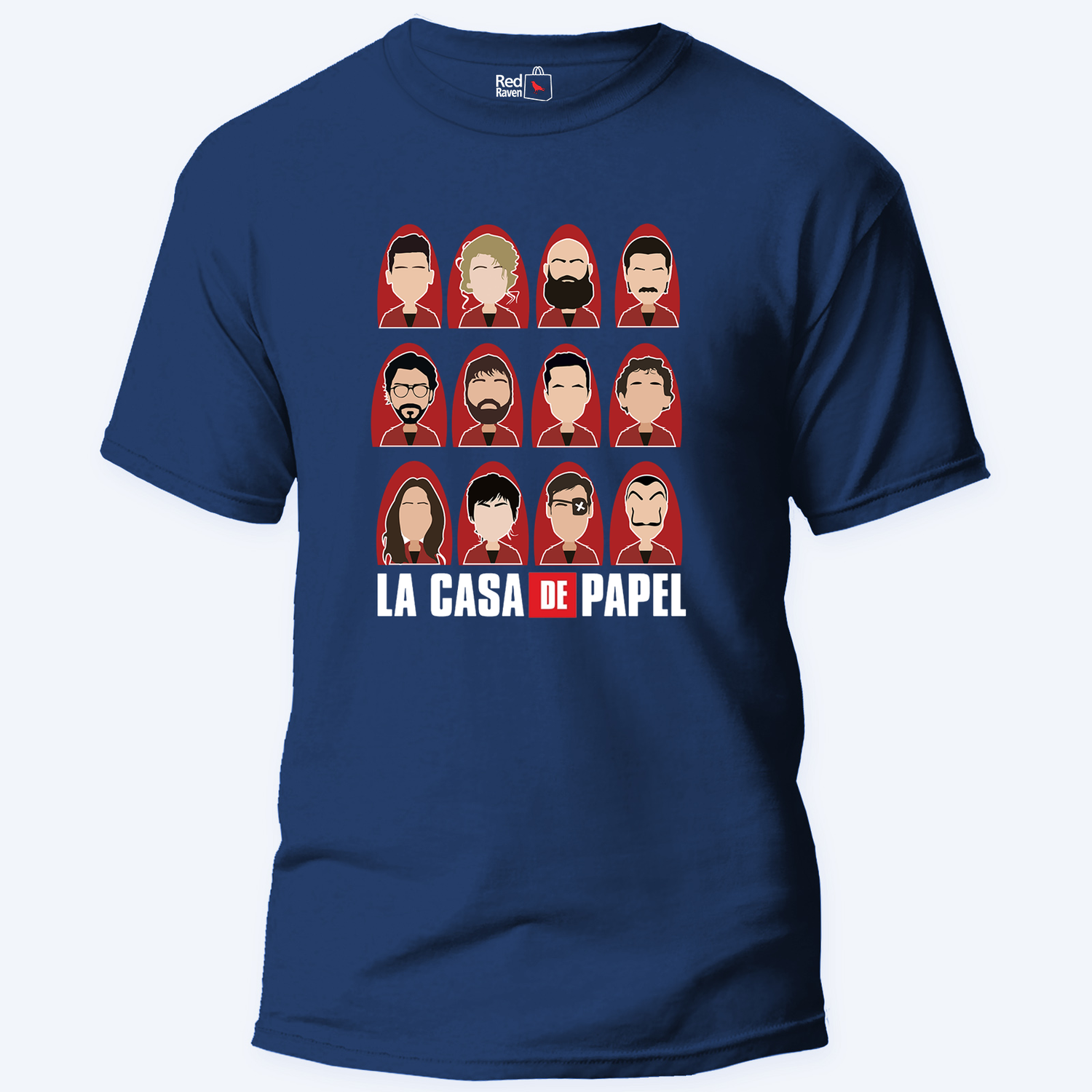 Money Heist Graphic Characters - Unisex T-Shirt