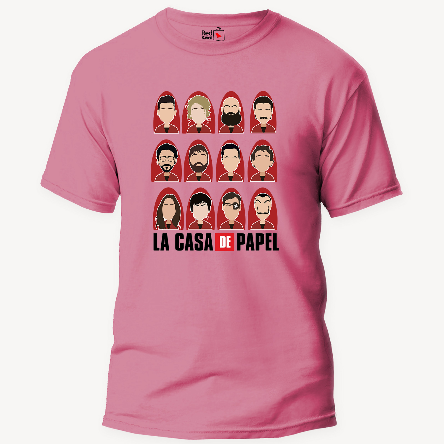 Money Heist Graphic Characters - Unisex T-Shirt