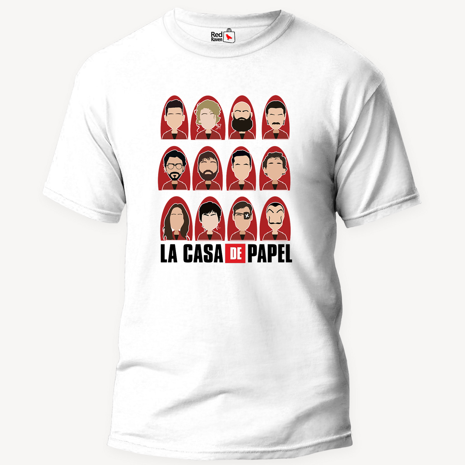 Money Heist Graphic Characters - Unisex T-Shirt