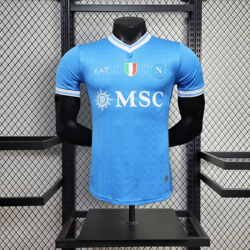 Napoli Home Jersey 25 26 Season PLAYER VERSION