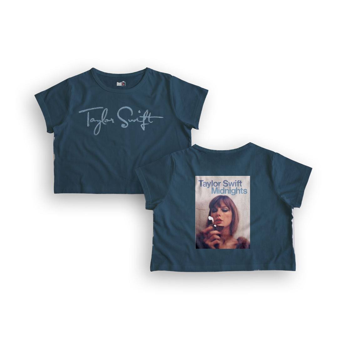 Taylor Swift : Midnights Crop Top [CLEARANCE SALE]