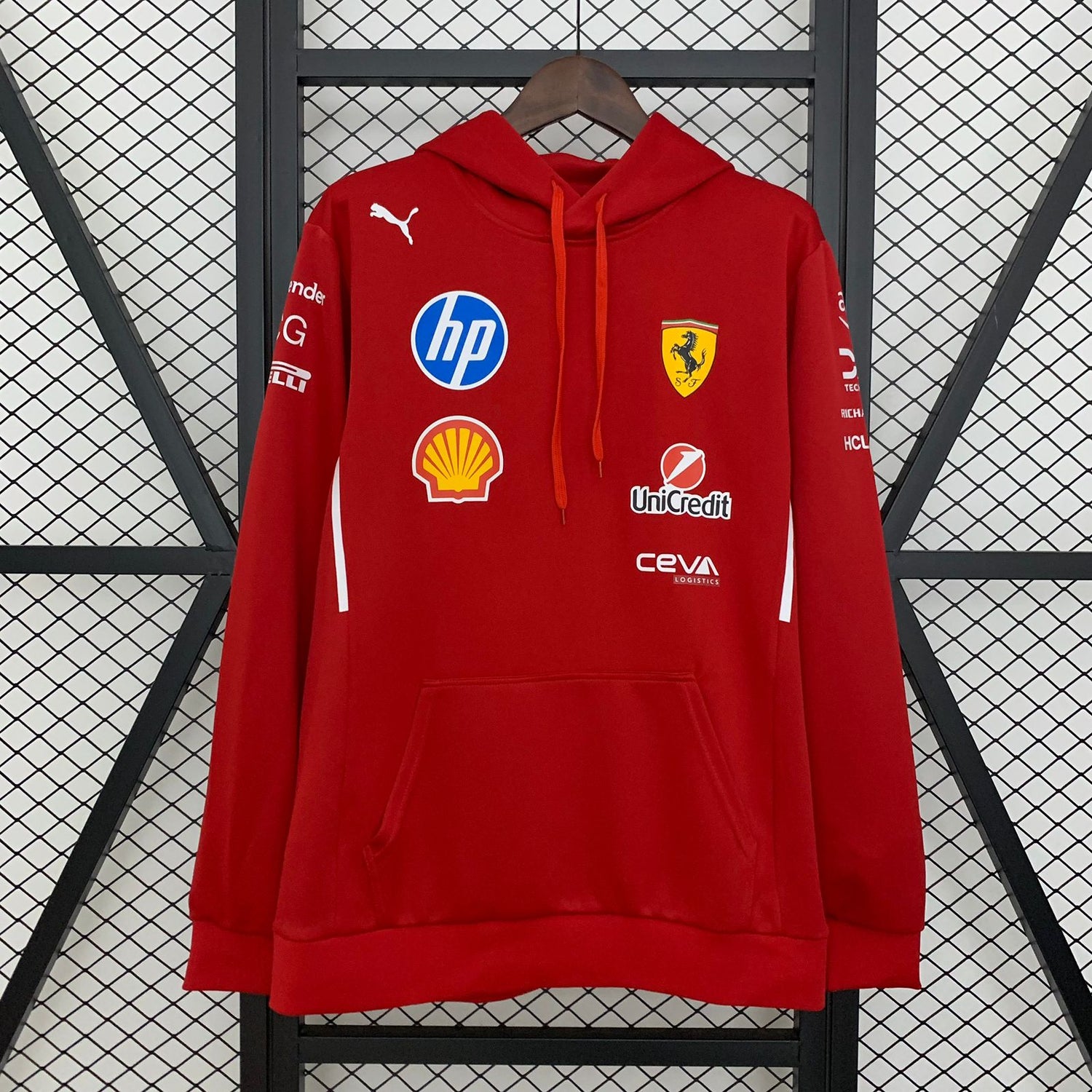 Scuderia Ferrari 2025 Team Red Hoodie