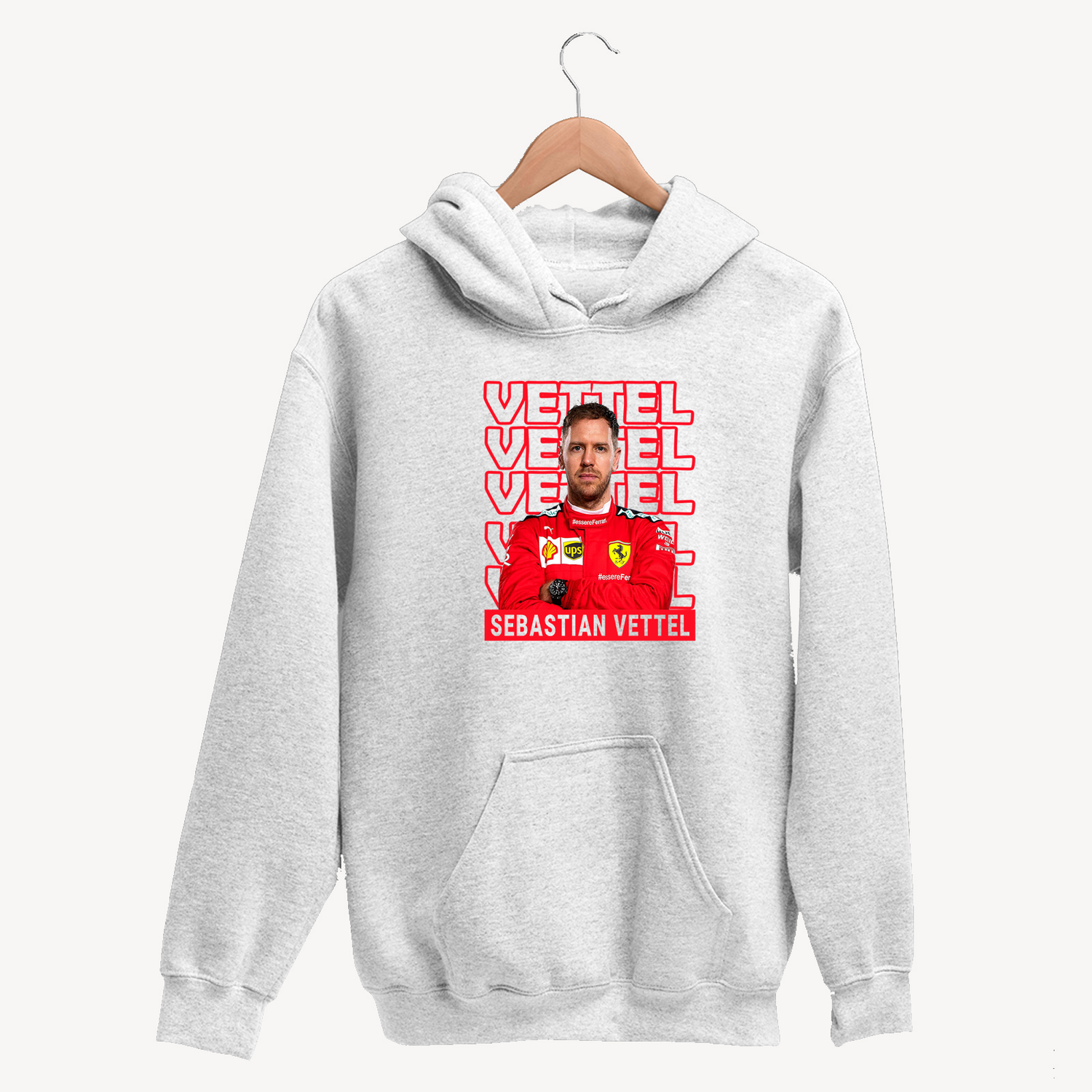 Sebastian Vettel Silhouette Unisex Hoodie