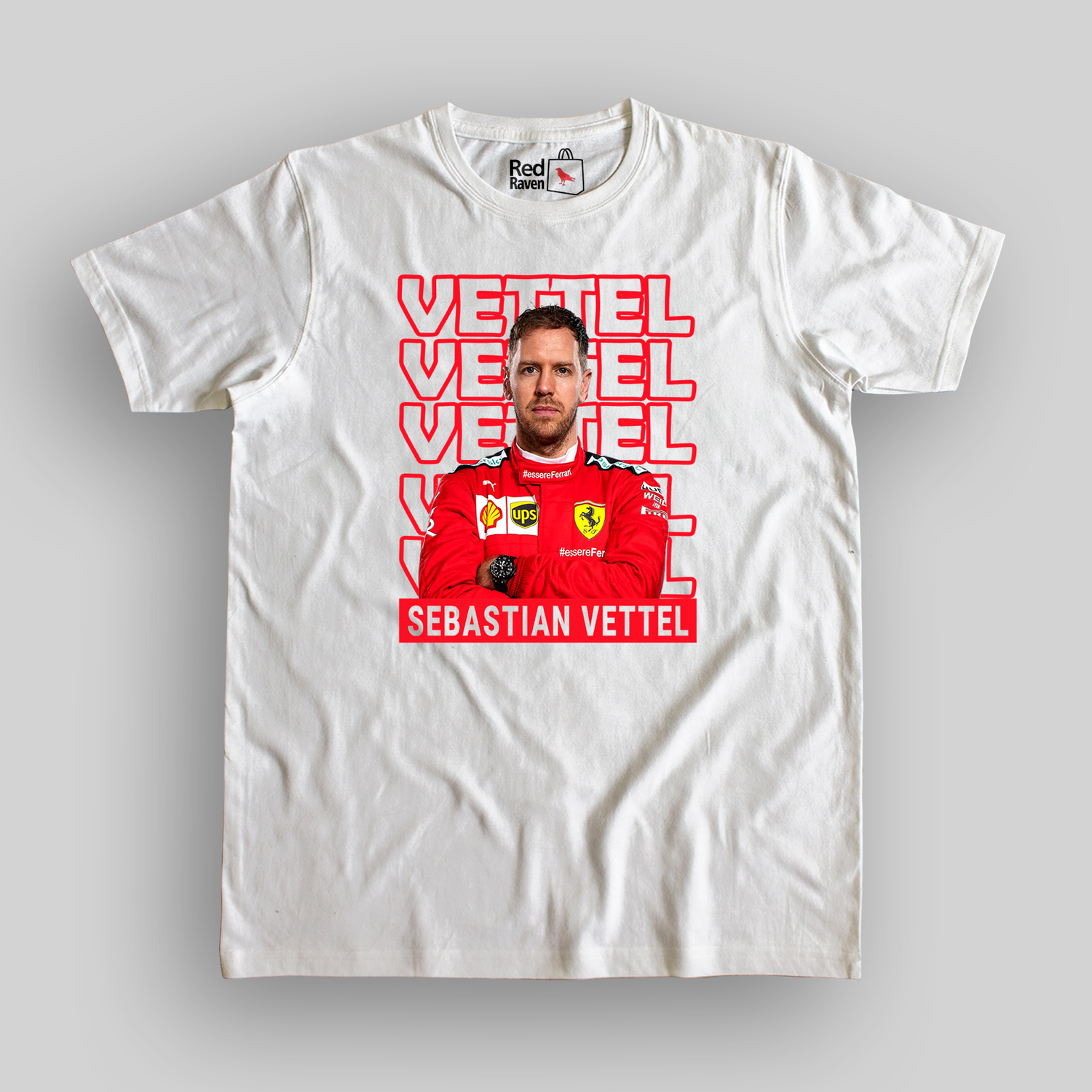 Sebastian Vettel Silhouette Unisex T-shirt