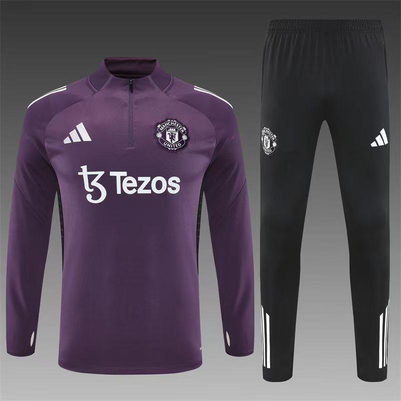 Manchester United Purple Training Suit 25 26 Season