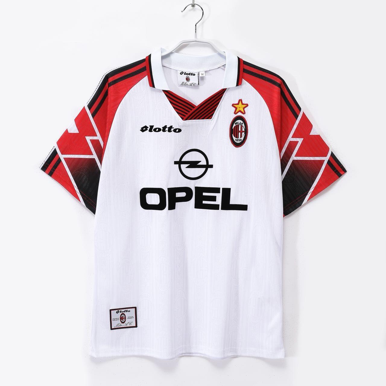 Ac milan 1997/98 Away Retro Jersey