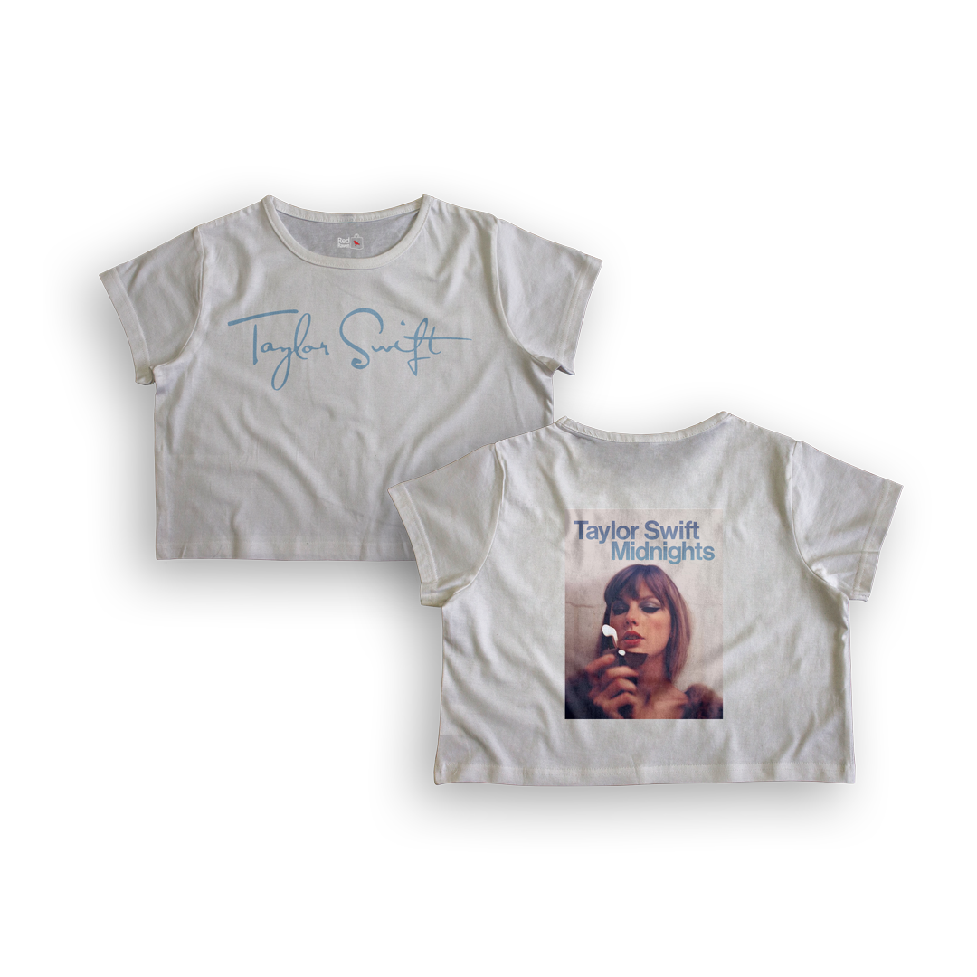 Taylor Swift : Midnights Crop Top [CLEARANCE SALE]