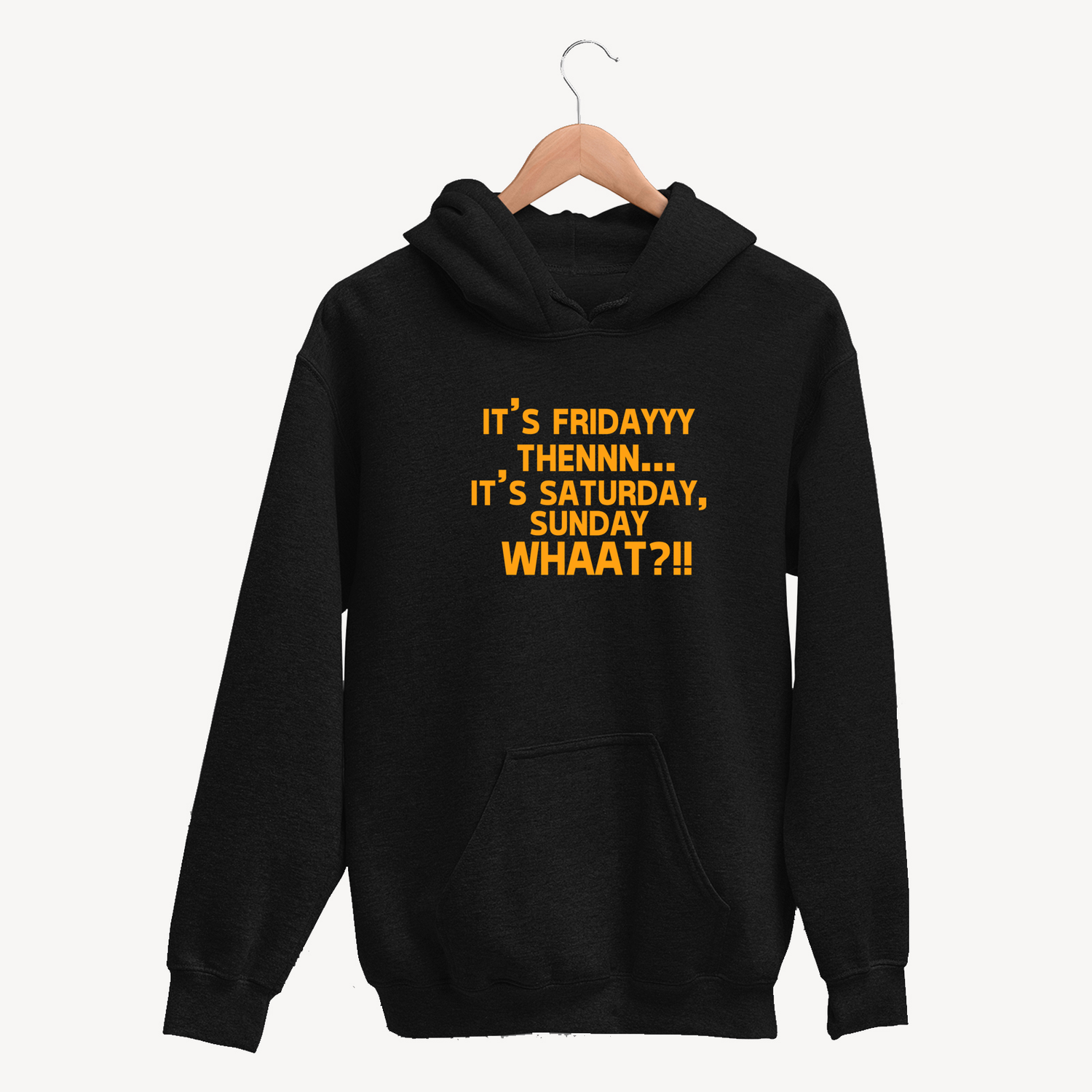 Lando Norris 'Its Friday Then Saturday Sunday What' Unisex Hoodie
