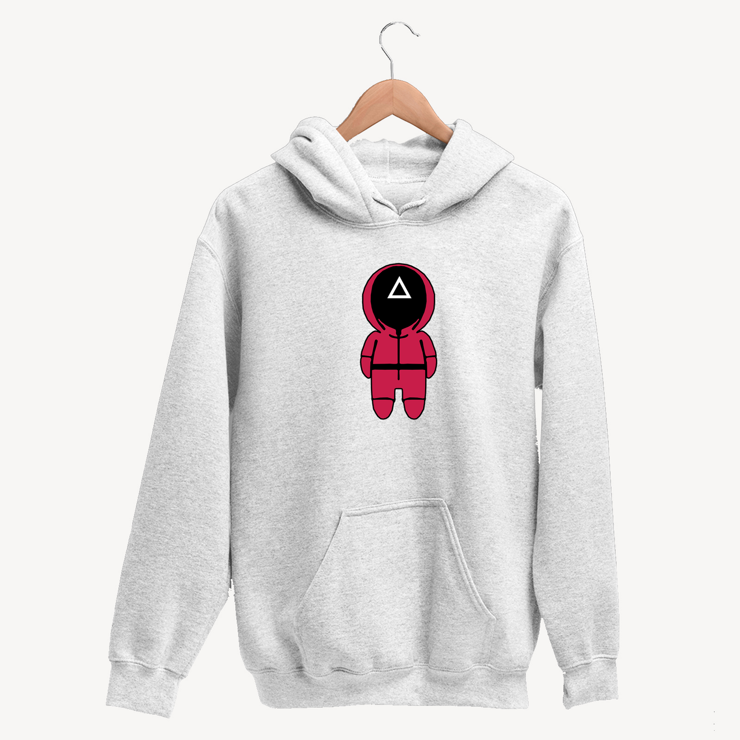 Squid Game Triangle Mask Soldier Unisex Hoodie [CLEARANCE SALE]